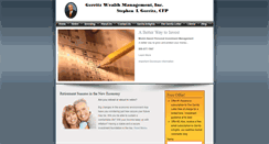 Desktop Screenshot of gerritzwealthmanagement.com